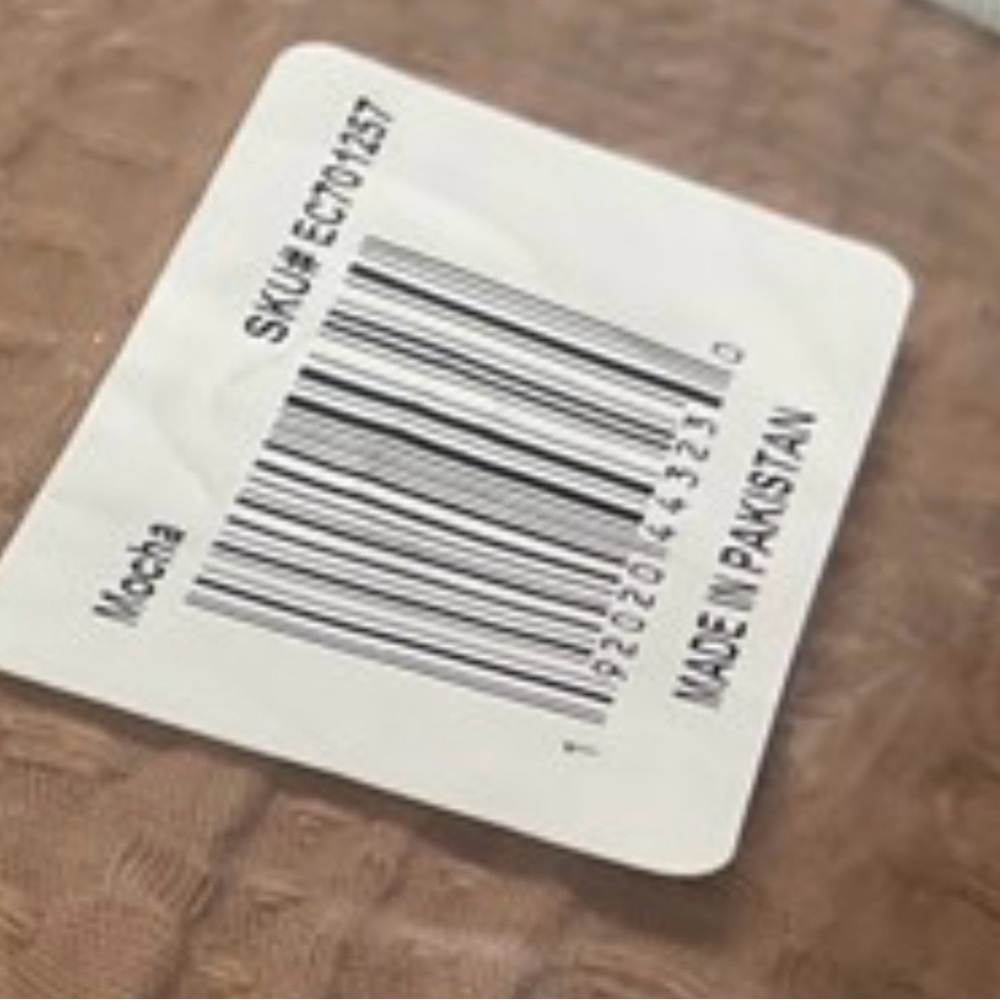 Linery & Co. 100% Cotton Reversible Honeycomb Waffle / Percale Duvet Cover Set - Picture 8 of 8